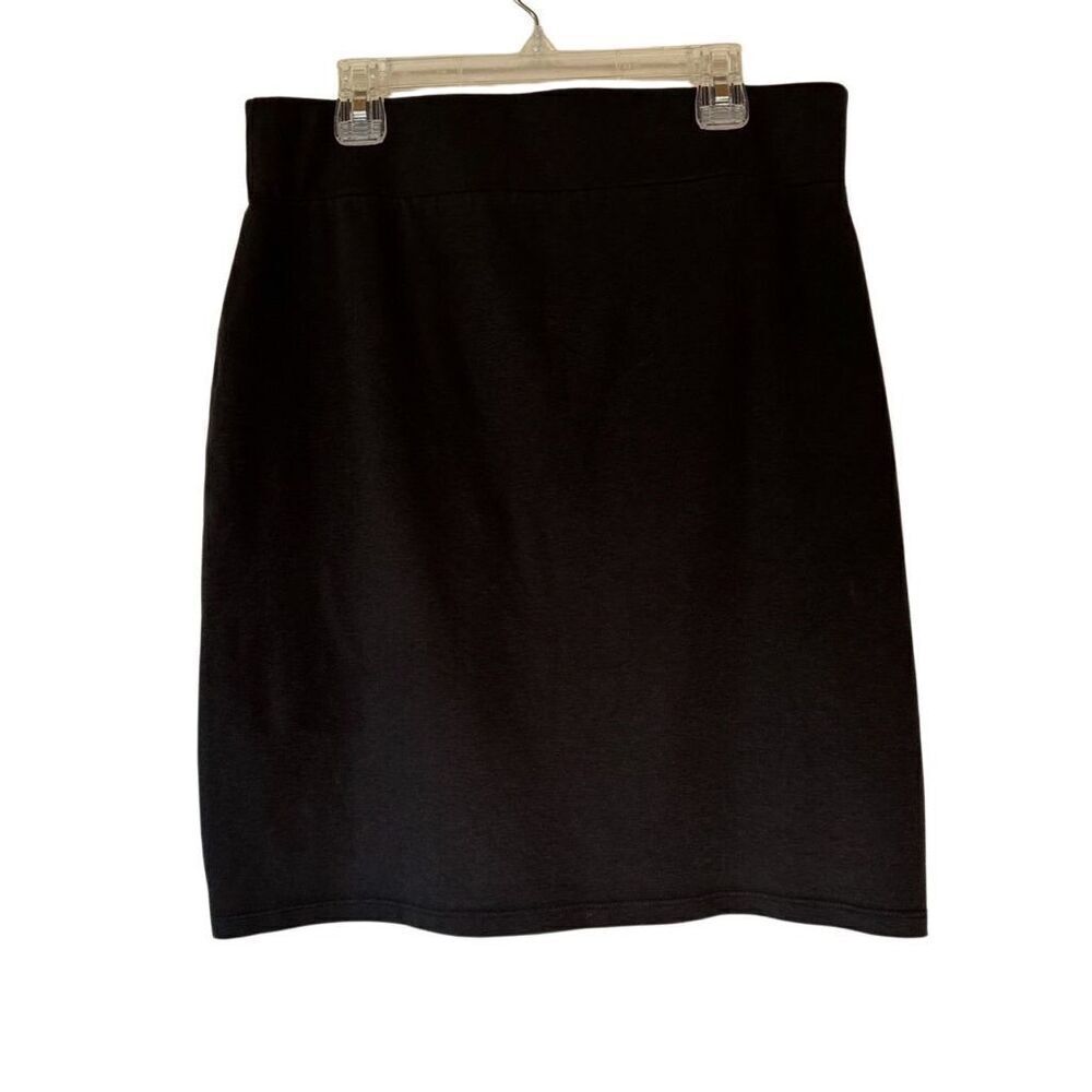 Toad & Co organic cotton blend women’s black pull on skirt size Small #44-1343